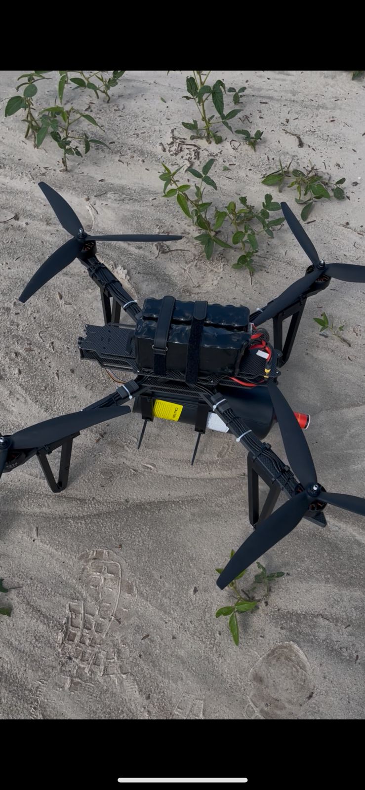 БпЛА (FPV) LINTU 15 з оптоволоконним модулем 20 км